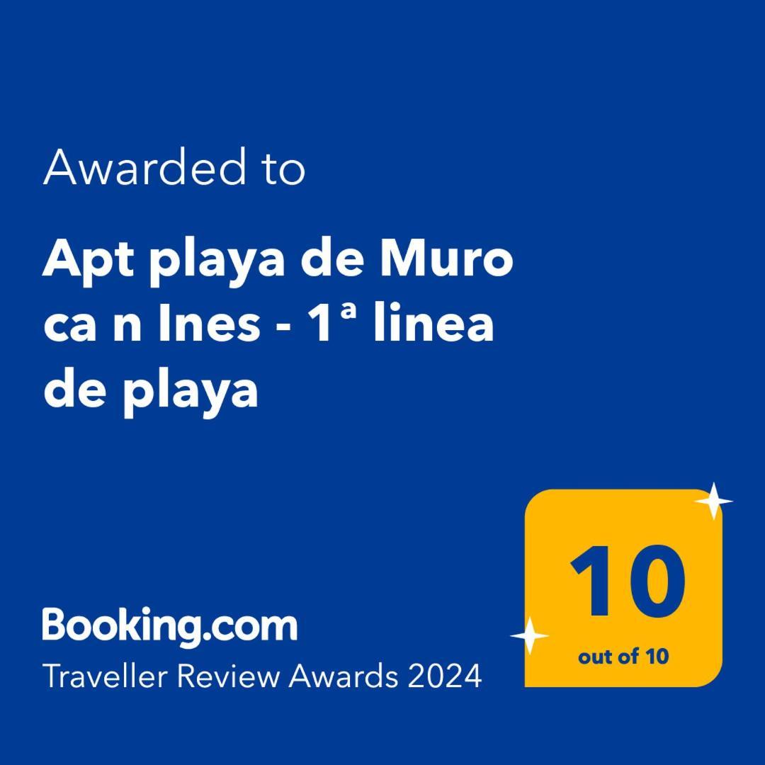 Apartment Apt Playa De Muro Ca N Ines - 1ª Linea De Playa *